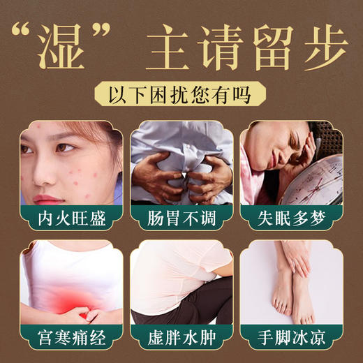 【身体“抽湿机”】白云山艾脐贴  古方炮制手工制作  晚贴早揭无添加  湿气/胀气/宫寒  艾绒肚脐贴30贴+30丸/盒 商品图1