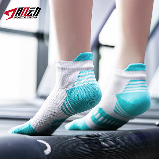 肌动808五指袜专业马拉松跑步袜网眼透气分趾毛巾底运动袜速干袜 商品图2