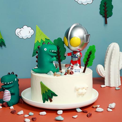 最好的礼物是陪伴、61定制款【奥特曼打小怪兽】，6寸最高立减61元，前30分钟下单再送杯子蛋糕一个！ 商品图1