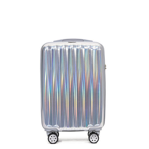 【加赠品】CROWN皇冠拉杆箱CF5249H彩虹银20寸-S 商品图6
