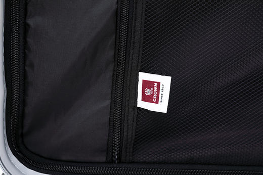 【加赠品】CROWN皇冠拉杆箱CF5249H彩虹银20寸-S 商品图5