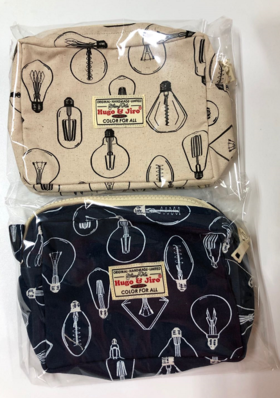 HUJI祤集Motley收纳包插画灯泡