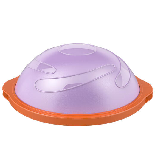 新款磨砂防滑平衡普拉提健身器材瑜伽辅具波速球【马卡龙糖果色大月牙】64CM（库位 AJ）（非质量问题，不支持换和退） 商品图3