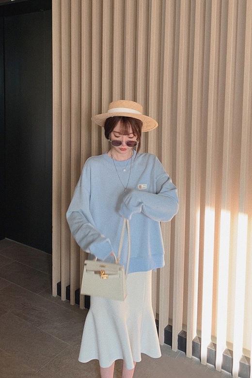 【金蘑菇菇 香薰美人鱼半裙 XS/S码】鱼尾裙爱好者～高腰垂感不规则半身裙春 商品图0