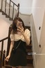 【金蘑菇菇 wonderland小黑裙】设计感小众连衣裙约会裙减龄少女 商品缩略图5