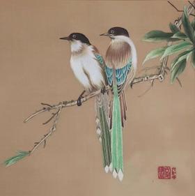 7F  古吴绣皇  双喜图