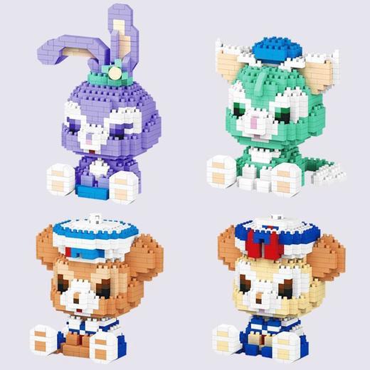 【爆款超低价预售 急单慎拍】微型立体钻石小颗粒积木儿童益智玩具拼插兼容乐高 商品图1