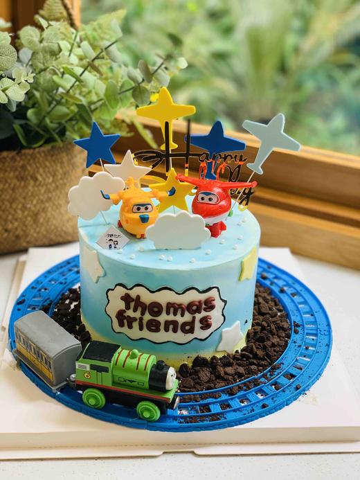 超级飞侠托马斯奶油蛋糕 下单前请仔细阅读商品详情 商品图1