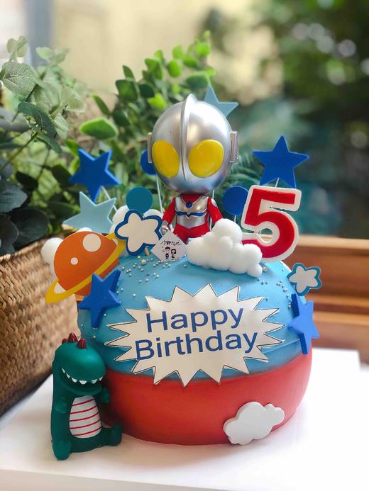 奥特曼球形奶油蛋糕 下单前请仔细阅读商品详情 商品图1