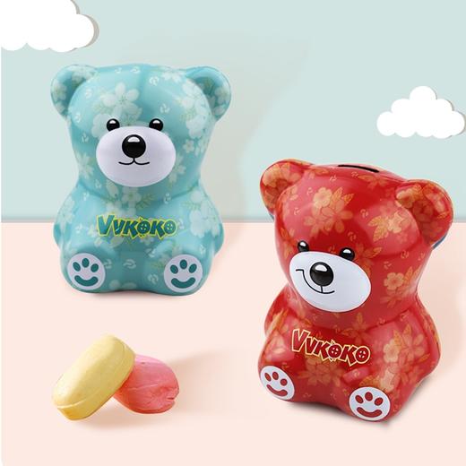 马来西亚VVKOKO综合味软糖120g 小熊颜色随机储蓄罐造型 064204/064203 商品图3