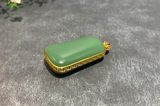 【御珠宫坊】金镶碧玉无事牌 商品图4