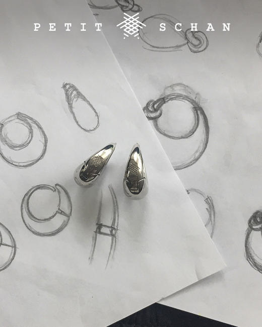 6000积分兑换  PETIT SCHAN小闪 Wandering bag 经典款流浪包925纯银耳环 商品图14