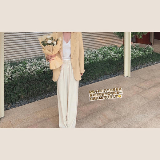 【金蘑菇菇 迈阿密午后】垂垂裤 商品图3