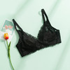 TG-TG02S103春夏真丝无钢圈文胸 蕾丝性感薄款大胸桑蚕丝内衣透气 商品缩略图7