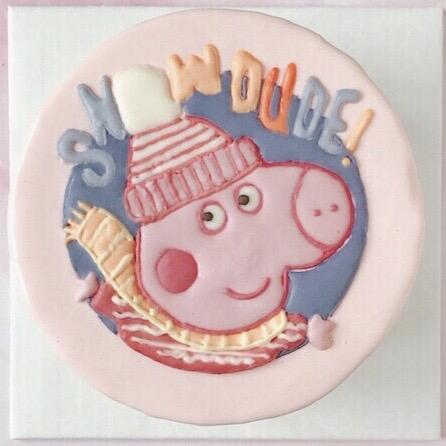 【定制】芝士转印手绘蛋糕 商品图0