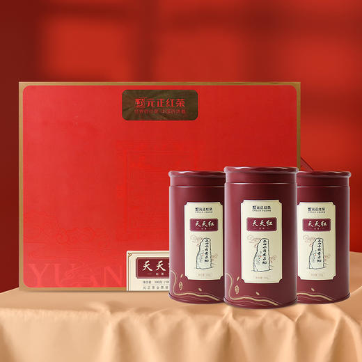 元正好茶 大宗茶系列 天天红礼盒300克 来自世界红茶发源地 商品图4