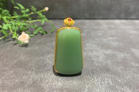 【御珠宫坊】金镶碧玉无事牌