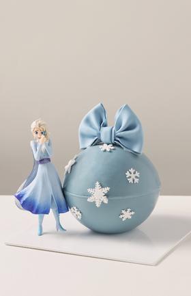 历史商品儿童节艾莎敲敲蛋糕（玩偶单独放）