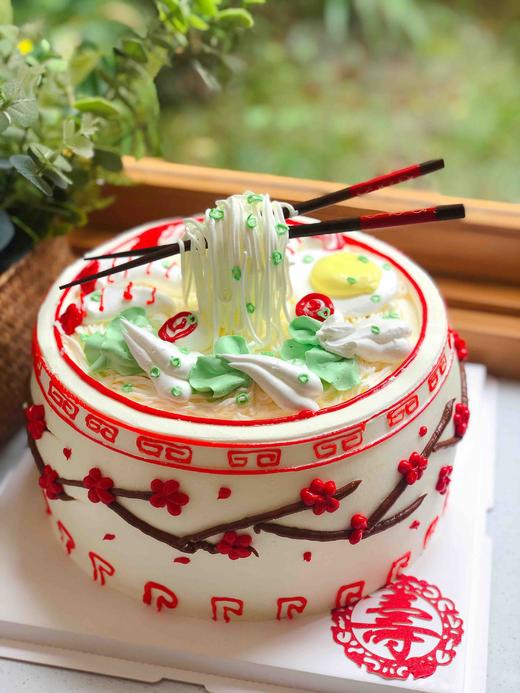 寿面奶油蛋糕 下单前请仔细阅读商品详情 商品图1