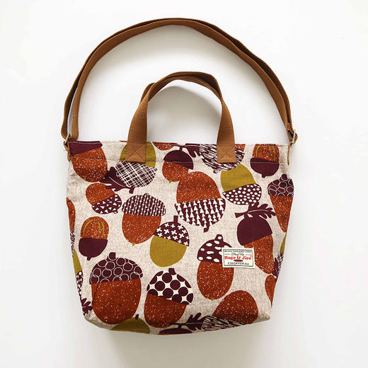 HUJI祤集HoriSling手提斜挎包插画大松果 商品图1