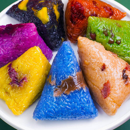 7袋装云南桑秋七彩花米粽100g7袋花米粽子八百年布依族传承天然植物