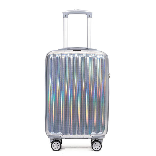 【加赠品】CROWN皇冠拉杆箱CF5249H彩虹银20寸-S 商品图2