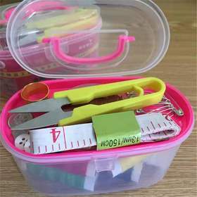 【家居建材】便携式多功能小号针线盒