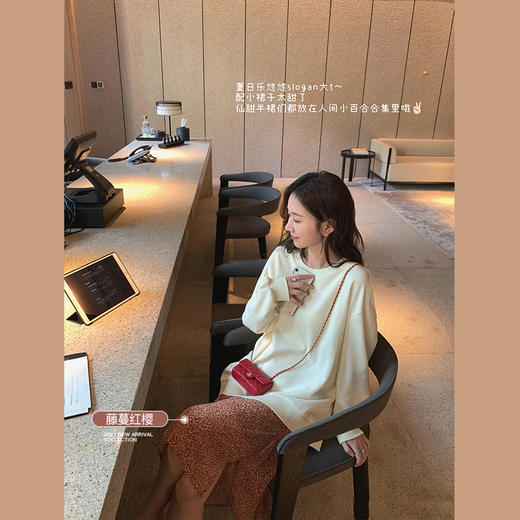 【金蘑菇菇 人间小百合】纱裙+飘飘裙+碎花 春日仙甜温柔风半裙 商品图6