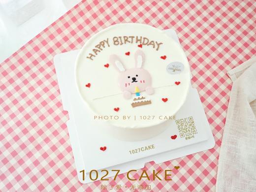 1027CAKE |  手绘蛋糕 ins风  小兔子 商品图3