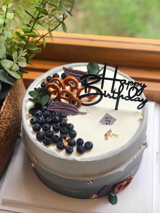 男士简洁奶油蛋糕 下单前请仔细阅读商品详情 商品图1