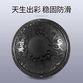 新款普拉提瑜伽辅具磨砂健身平衡波速球【紫金花纹迷你光面】58CM（库位 AJ）（非质量问题，不支持换和退）