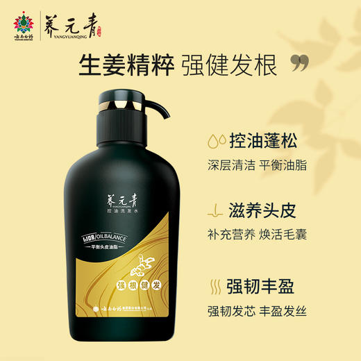 【洗发水】云南白药养元青生姜小养洗发露强根健发500ml大瓶装洗发水l大瓶装无硅油 商品图6