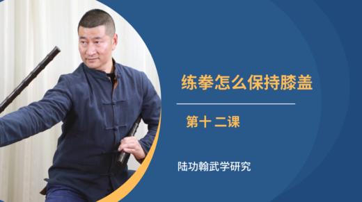 第十二课-练拳怎么保护膝盖 商品图0