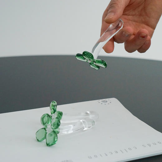 日本 小林亮二 日用餐具 筷架 高足碗盘 甜品碗 樱花粉 琉璃色 餐桌 商品图1