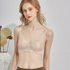 TG-TG02S103春夏真丝无钢圈文胸 蕾丝性感薄款大胸桑蚕丝内衣透气 商品缩略图3