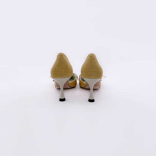 SAFICOO意大利进口纯羊皮 大蝴蝶结装饰高跟鞋 商品图4