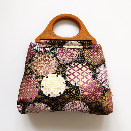 HUJI祤集Embrace手提包风の花龟甲祥纹 商品图0