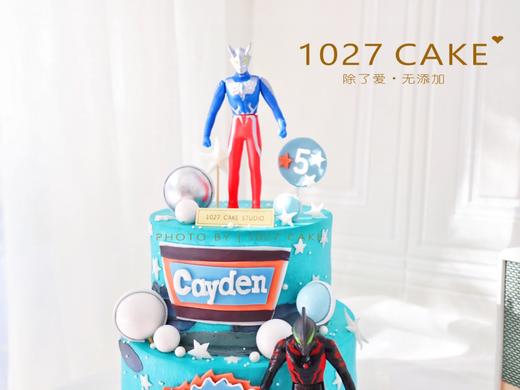 1027CAKE | 双层 蛋糕 奥特曼（玩具随机） 商品图2