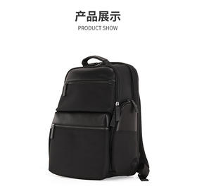 银座简约双肩包休闲商务背包男士包851-020211