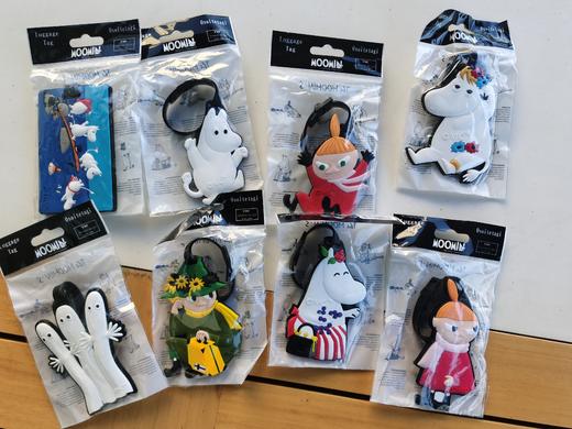 芬兰TMF姆明Moomin行李箱吊牌卡通硅胶登机牌旅行箱托运牌包挂饰 |百里居 商品图13