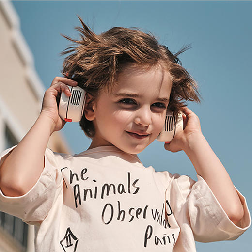 【儿童风扇，三档可充电】zoyzoii素乐挂脖风扇迷你便携USB六一儿童节礼物小风扇儿童风扇懒人usb可充电无叶挂颈学 商品图2