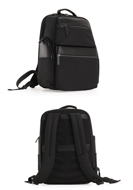 银座简约双肩包休闲商务背包男士包851-020211 商品图3