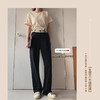 【金蘑菇菇 生图大长腿西裤】春秋阔腿裤垂感休闲拖地裤 商品缩略图1