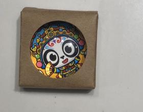 熊猫爱游丨盒装迷你冰箱贴