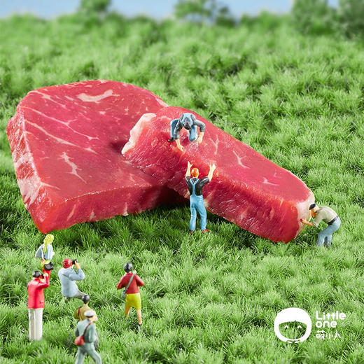 萌小丸澳洲原切安格斯菲力牛排 little one260g宝宝生鲜辅食 商品图1