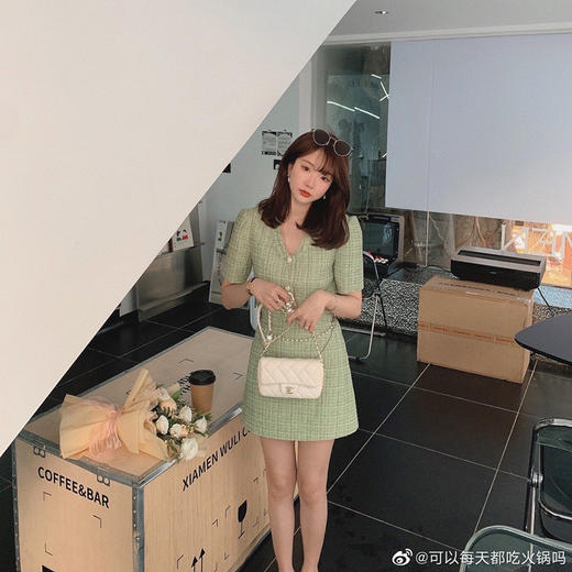 【金蘑菇菇 甜味马提尼】被色系清新到！薄软有型小个子显高套装 商品图3