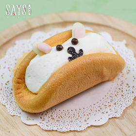 「可爱小兔」戚风抱抱卷