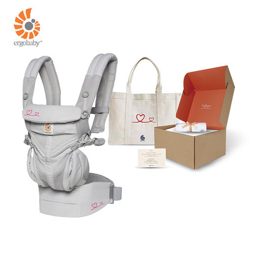 美国Ergobaby Omni 全阶段型婴儿背带透气款 礼盒 商品图0