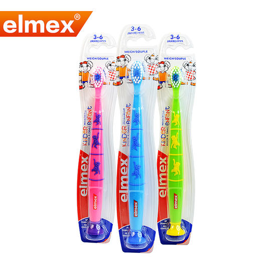 【品牌直发】进口elmex3-6岁儿童软毛牙刷 商品图2