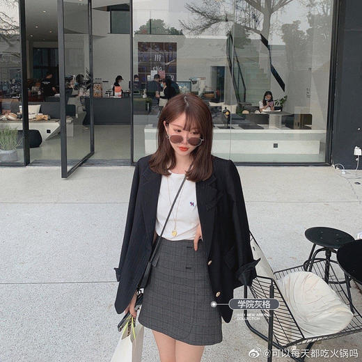 【金蘑菇菇 维他命小半裙】断码特价2件 不退不换~看好尺码，矮子乐裙裤！显高日常百搭a字高腰 商品图1